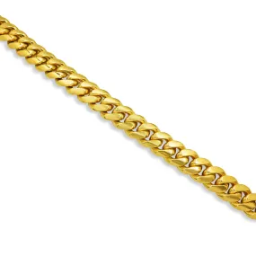 14k Plain Cuban Chain 10mm