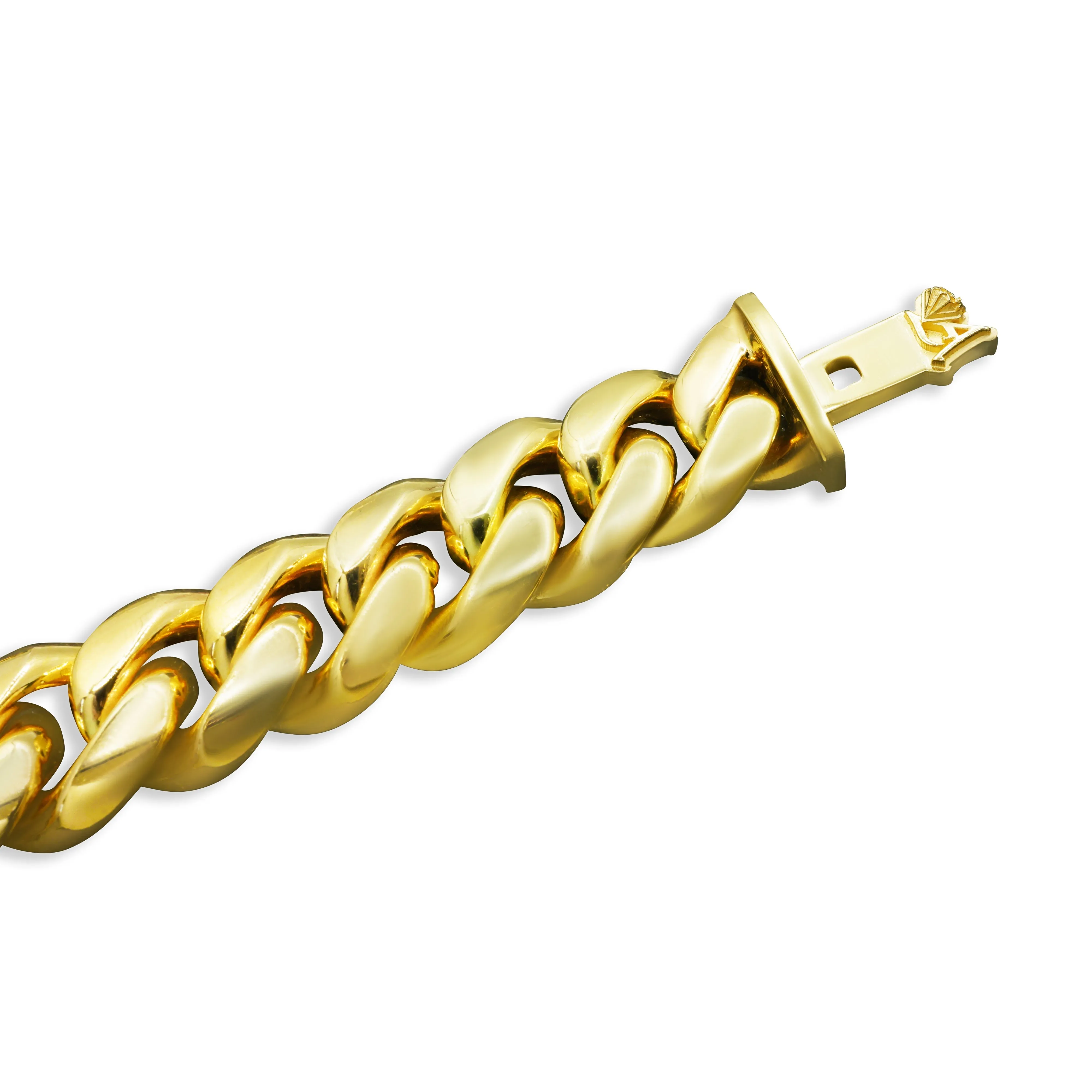 14k Plain Cuban Chain 10mm