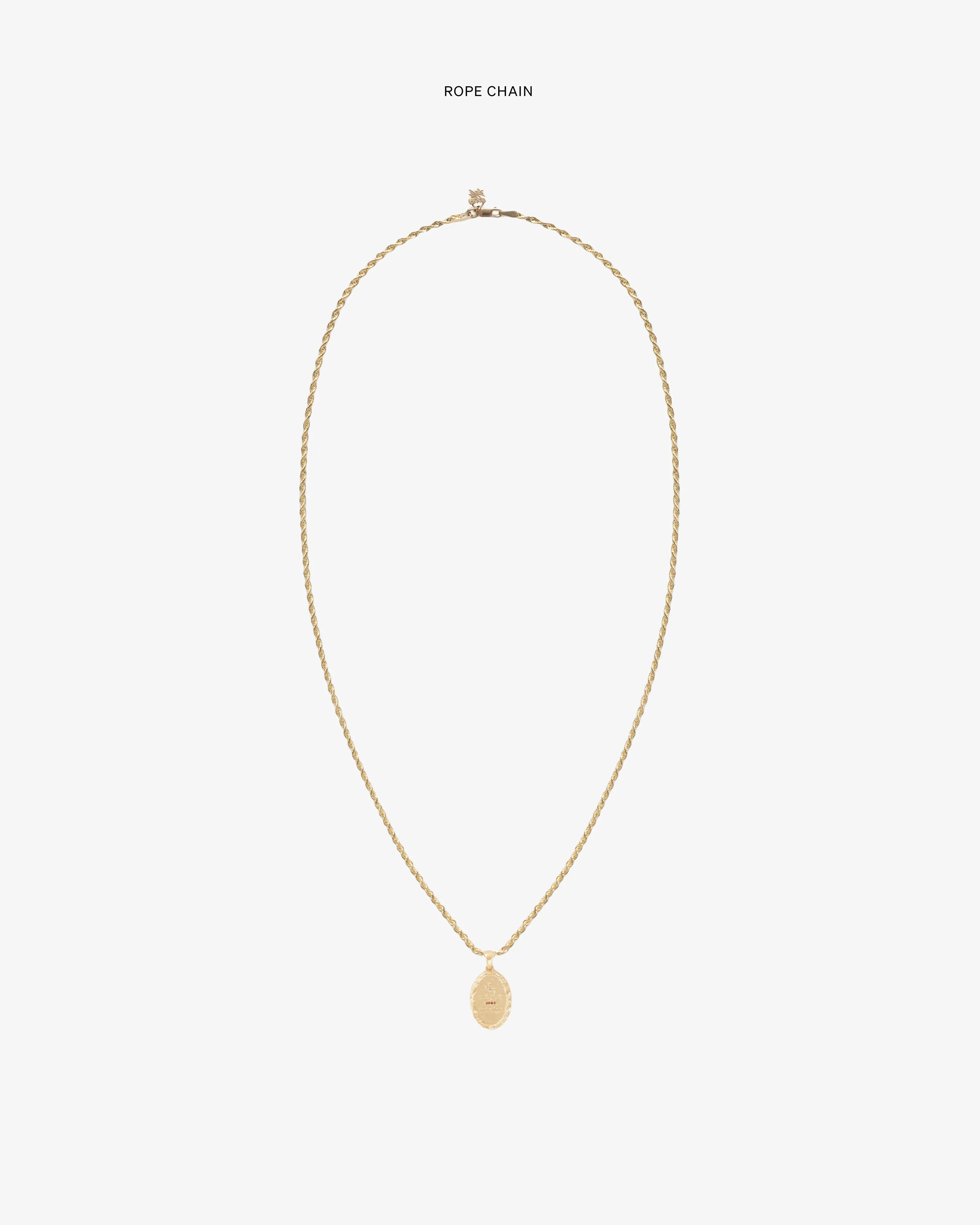 14Kt Gold Love Poem Pendant
