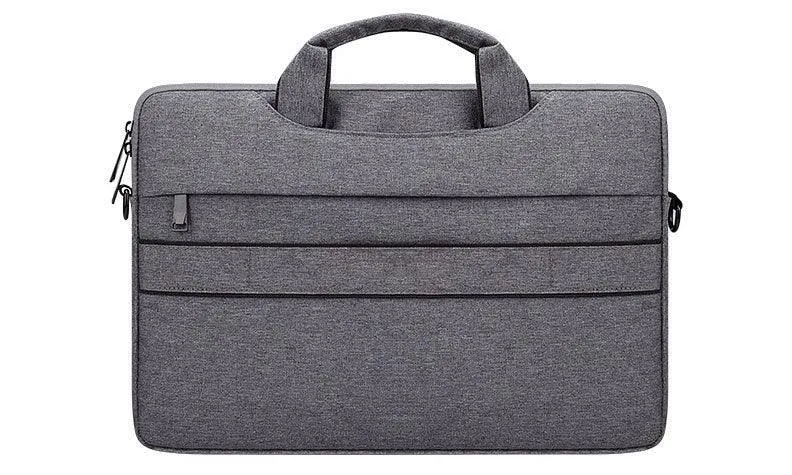 15.6 Inch Custom Waterproof Computer Laptop Messenger Bag-Grey