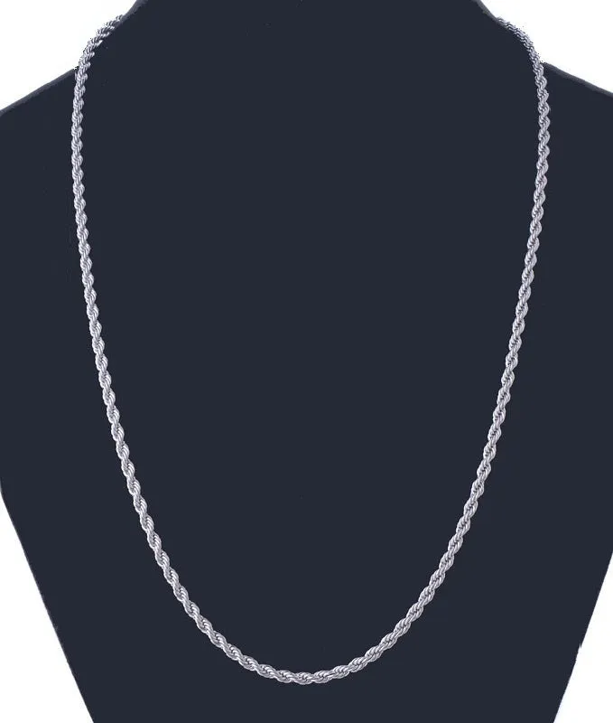 20 inch Stainless Steel Rope Chain