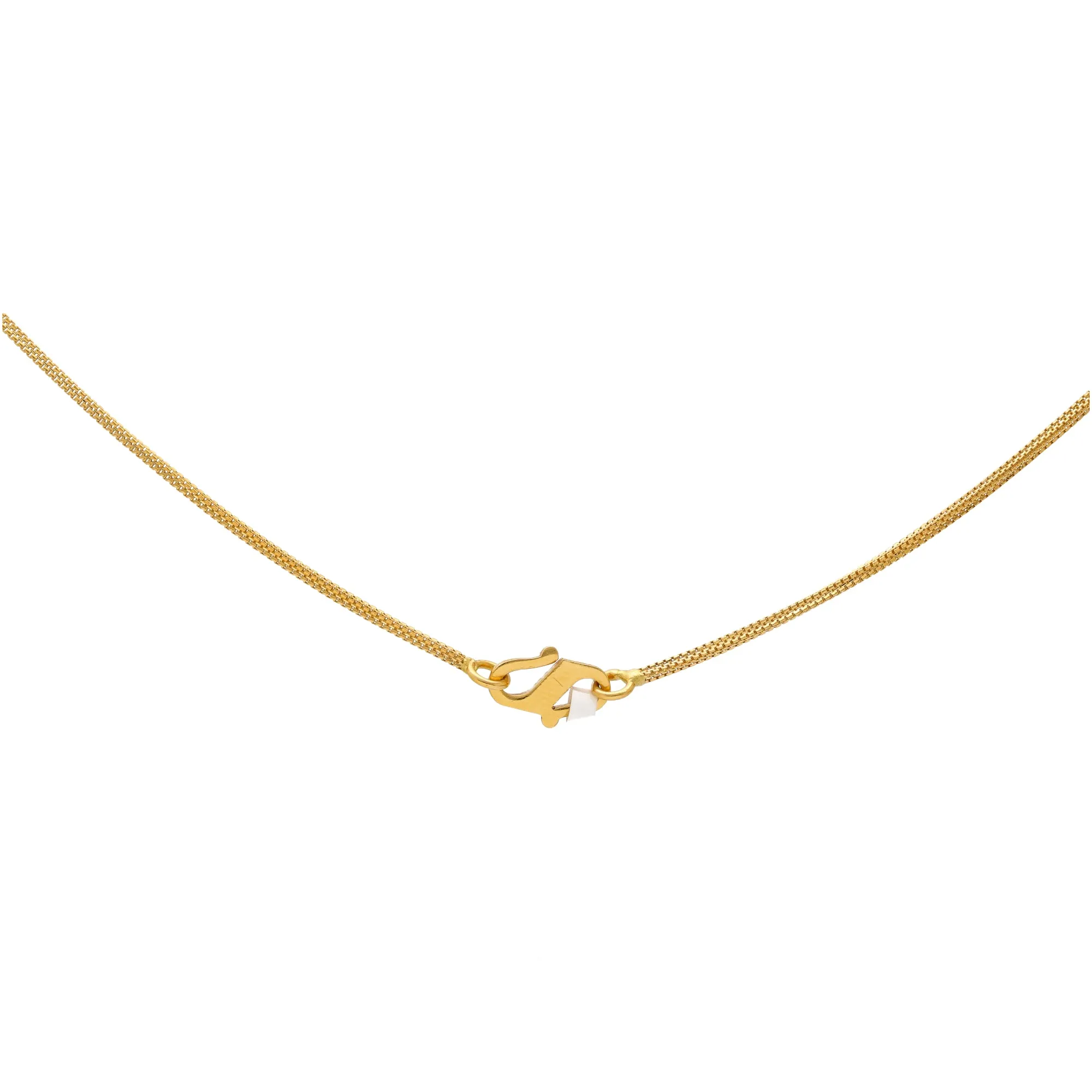 22K Yellow Gold & CZ Mangalsutra Chain - 20 Inch (9.6gm)