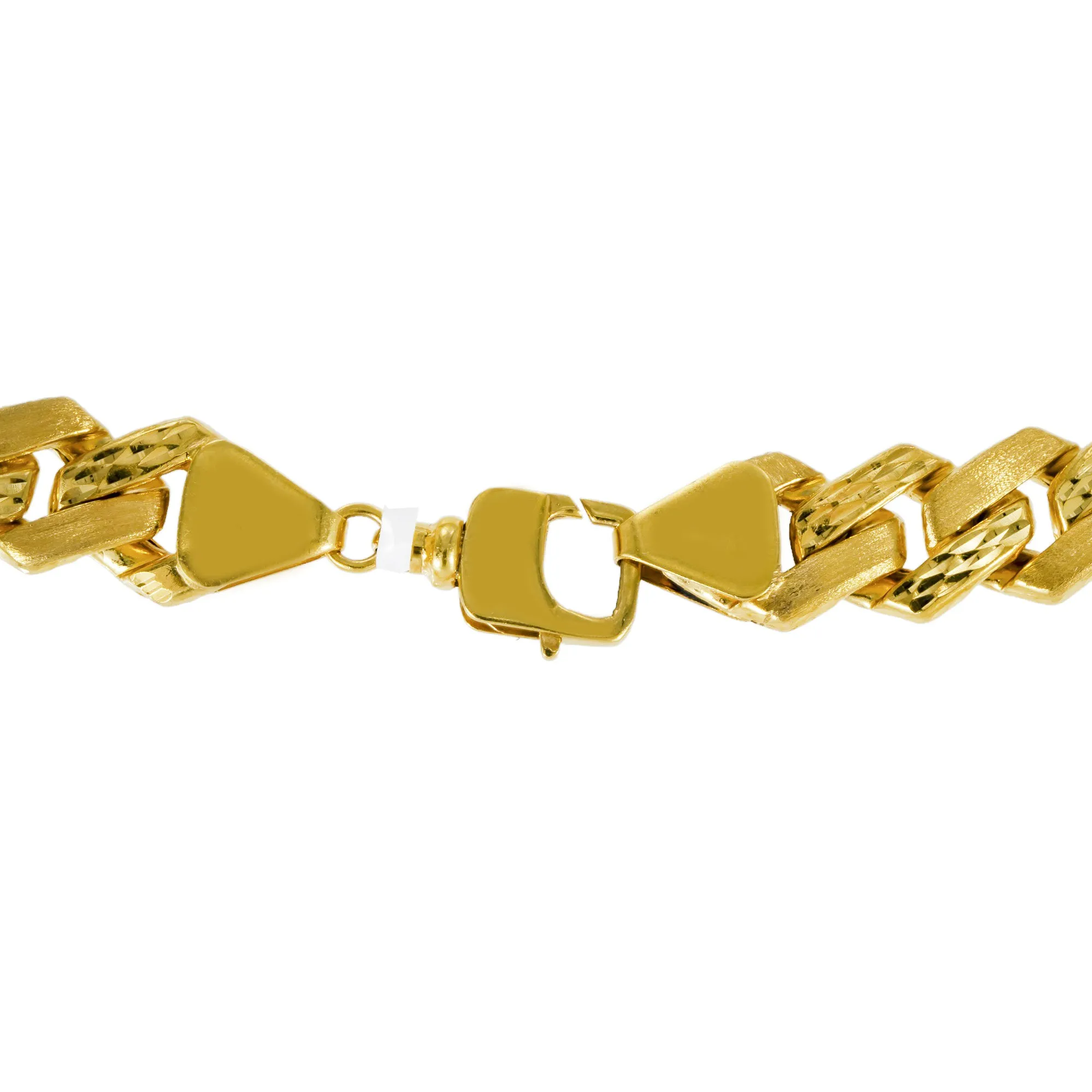 22K Yellow Gold Cuban Link Chain (83.4gm)