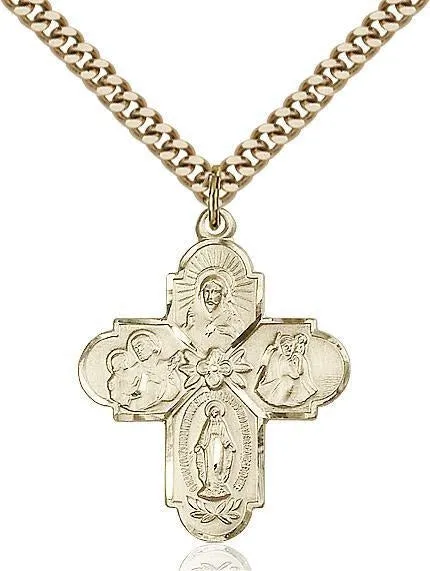 4-Way Gold Filled Pendant