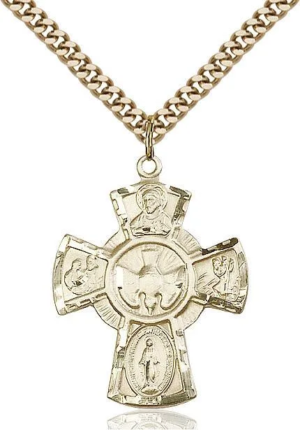 5-Way Gold Filled Pendant