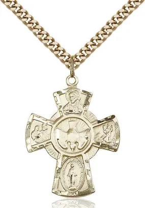5-Way Gold Filled Pendant