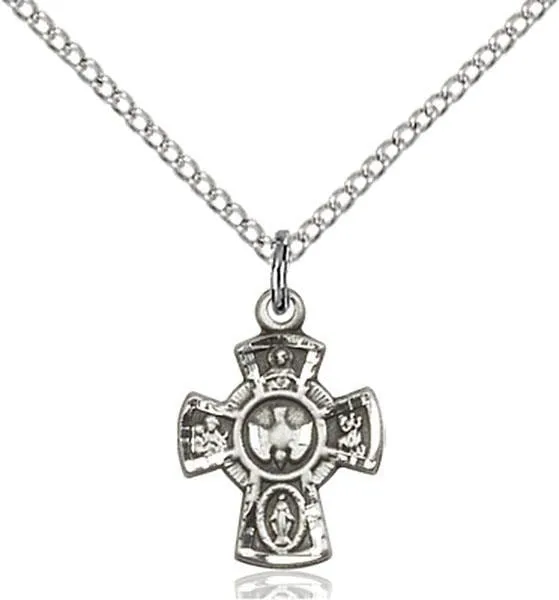 5-Way Sterling Silver Pendant