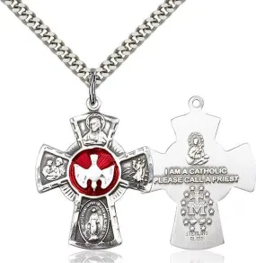 5-Way Sterling Silver Pendant