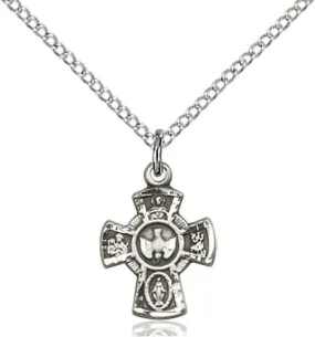 5-Way Sterling Silver Pendant