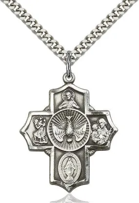 5-Way Sterling Silver Pendant
