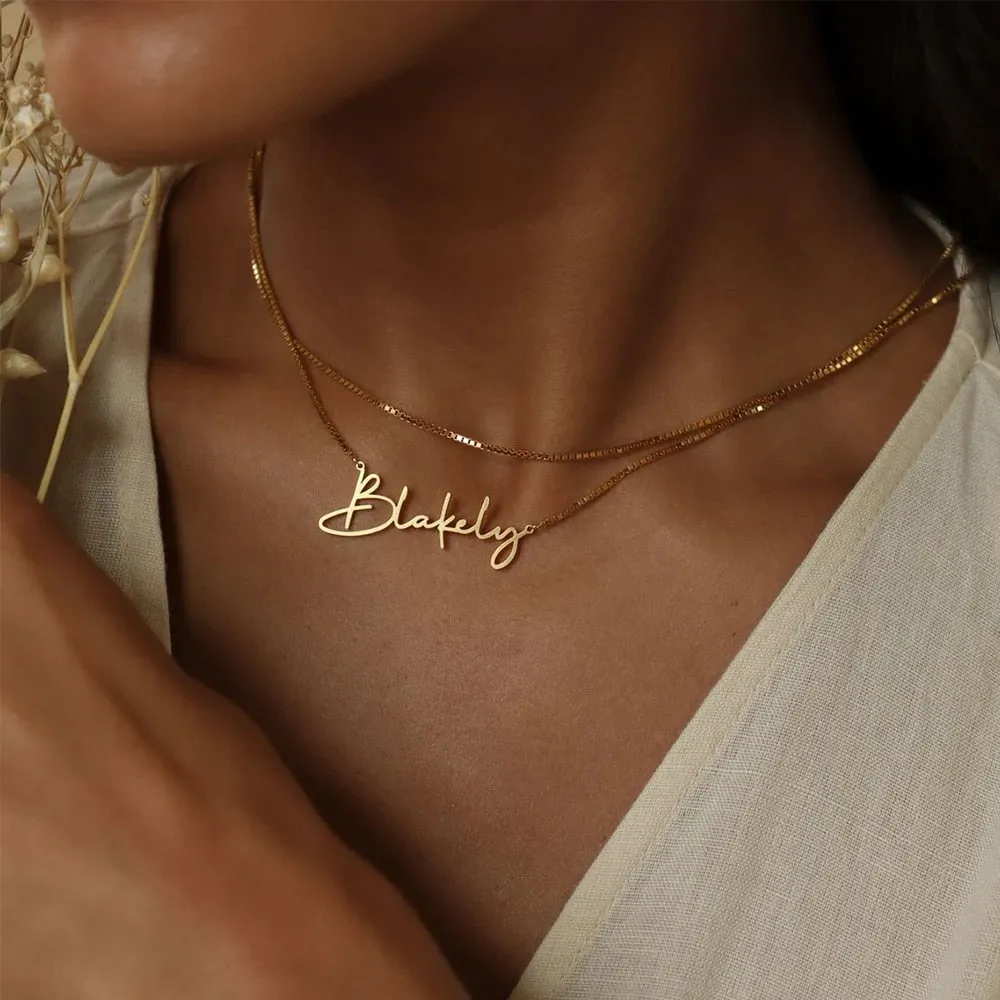 Alicia Customized Name Necklace