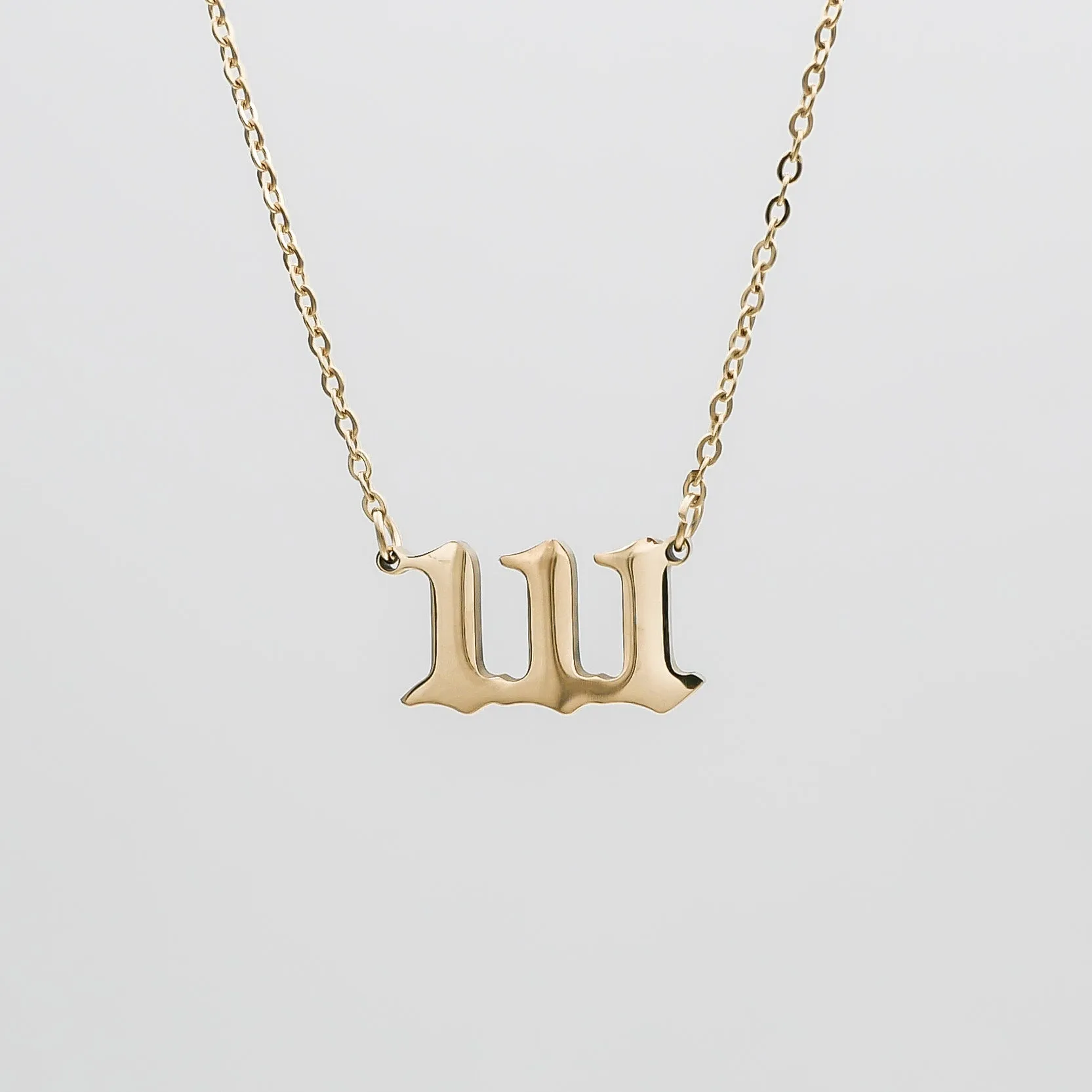 Angel Number Necklace