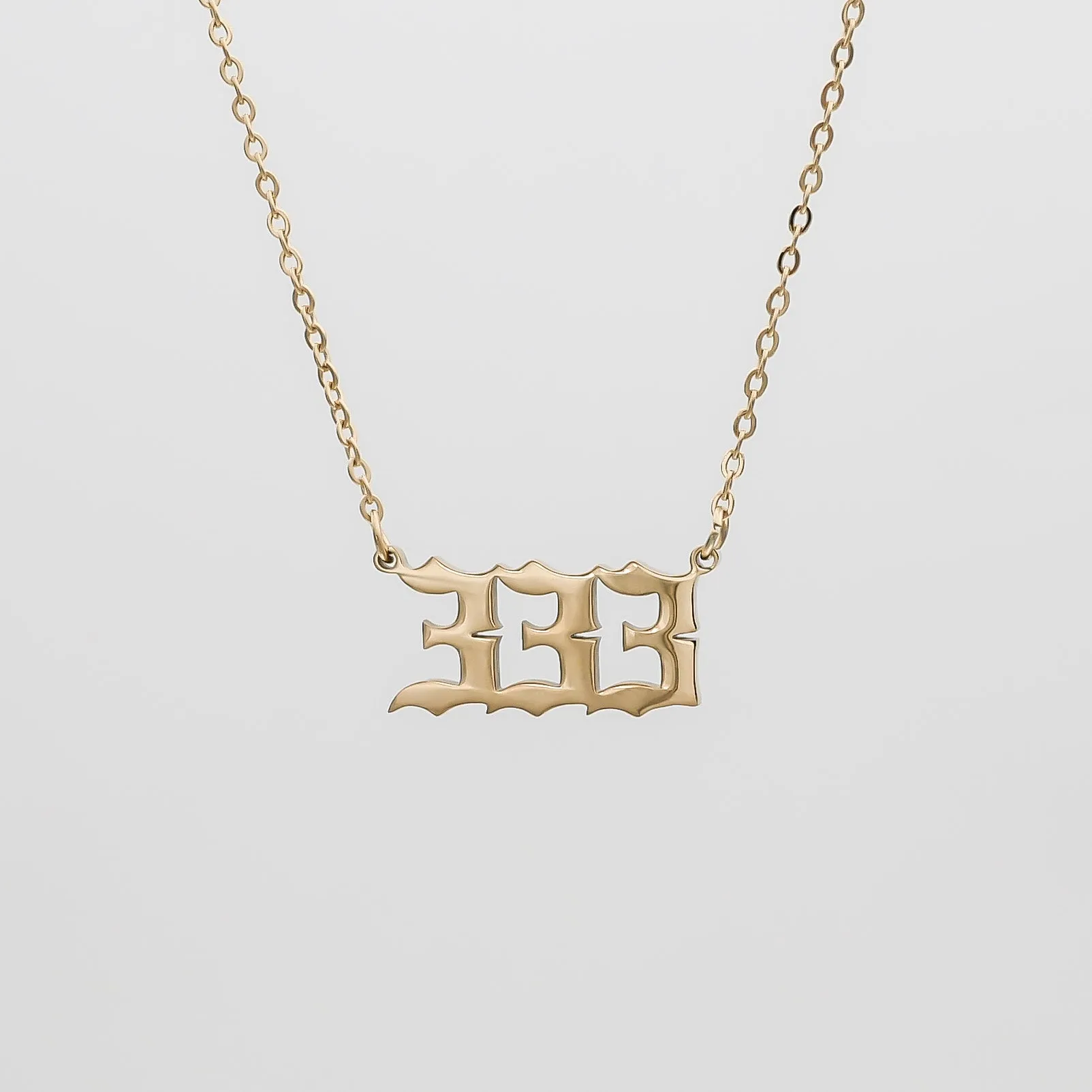 Angel Number Necklace