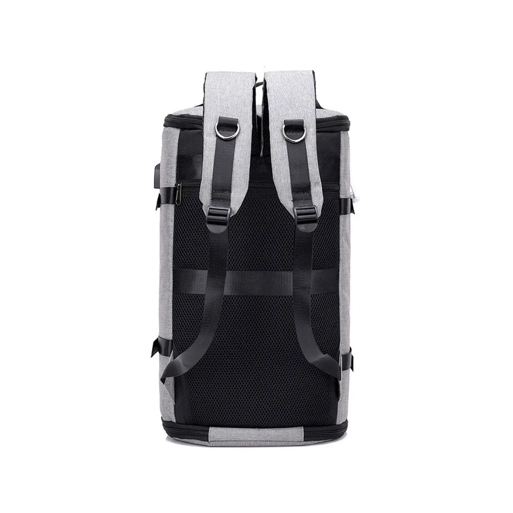Backpack with External USB Port and Lock