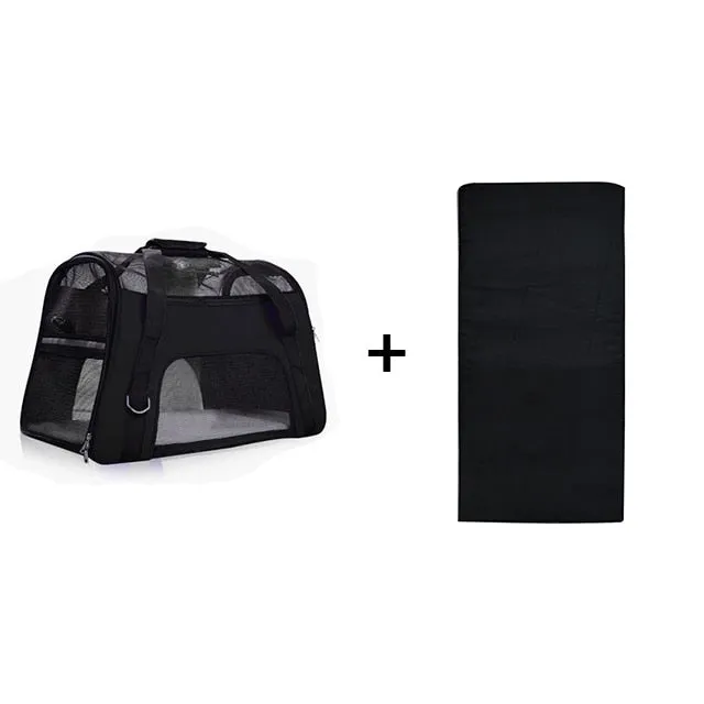 Best Portable Dog Cat Carrier Bag Breathable Mesh Bags Outgoing Handbag