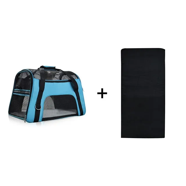 Best Portable Dog Cat Carrier Bag Breathable Mesh Bags Outgoing Handbag