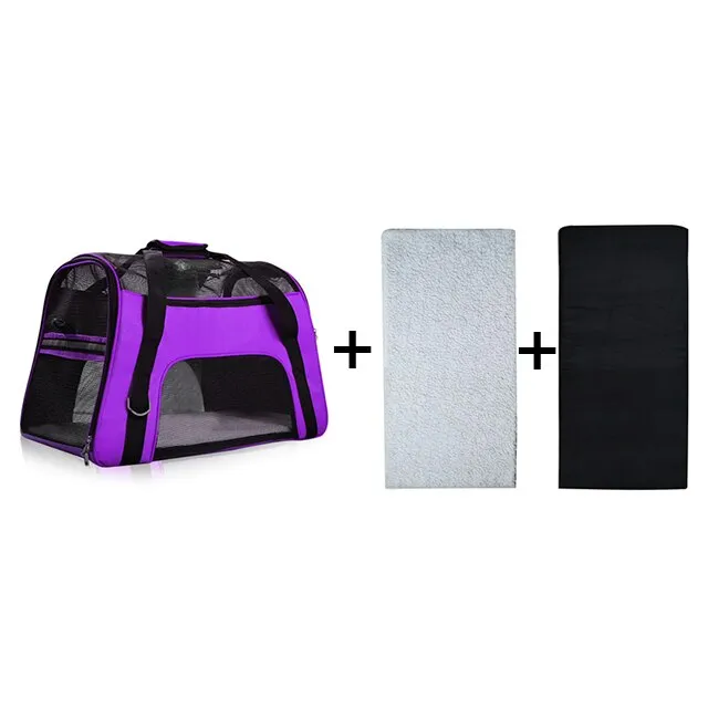 Best Portable Dog Cat Carrier Bag Breathable Mesh Bags Outgoing Handbag