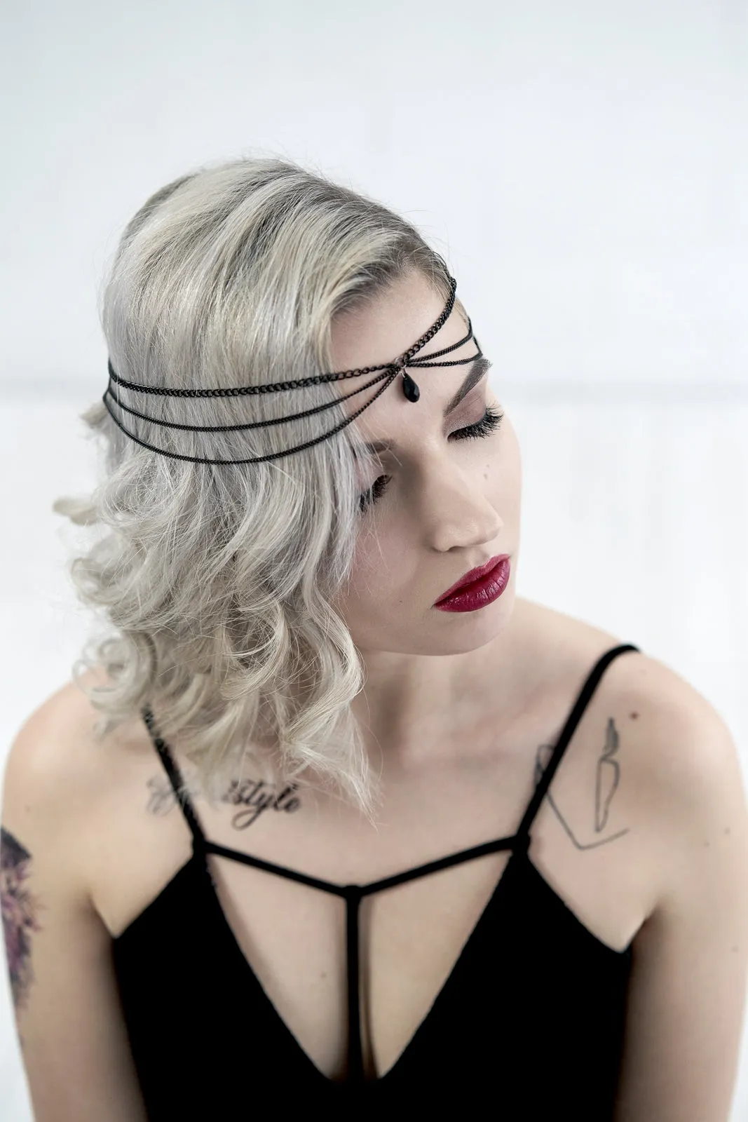 Boho chain headpiece - FABIENNE