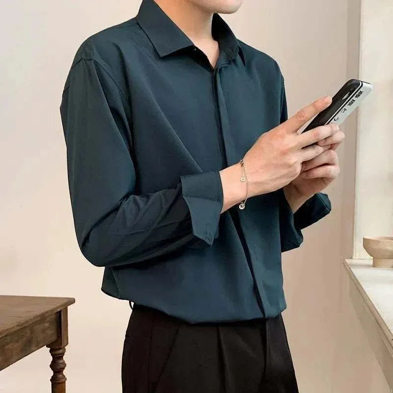 Business loose long-sleeve shirt