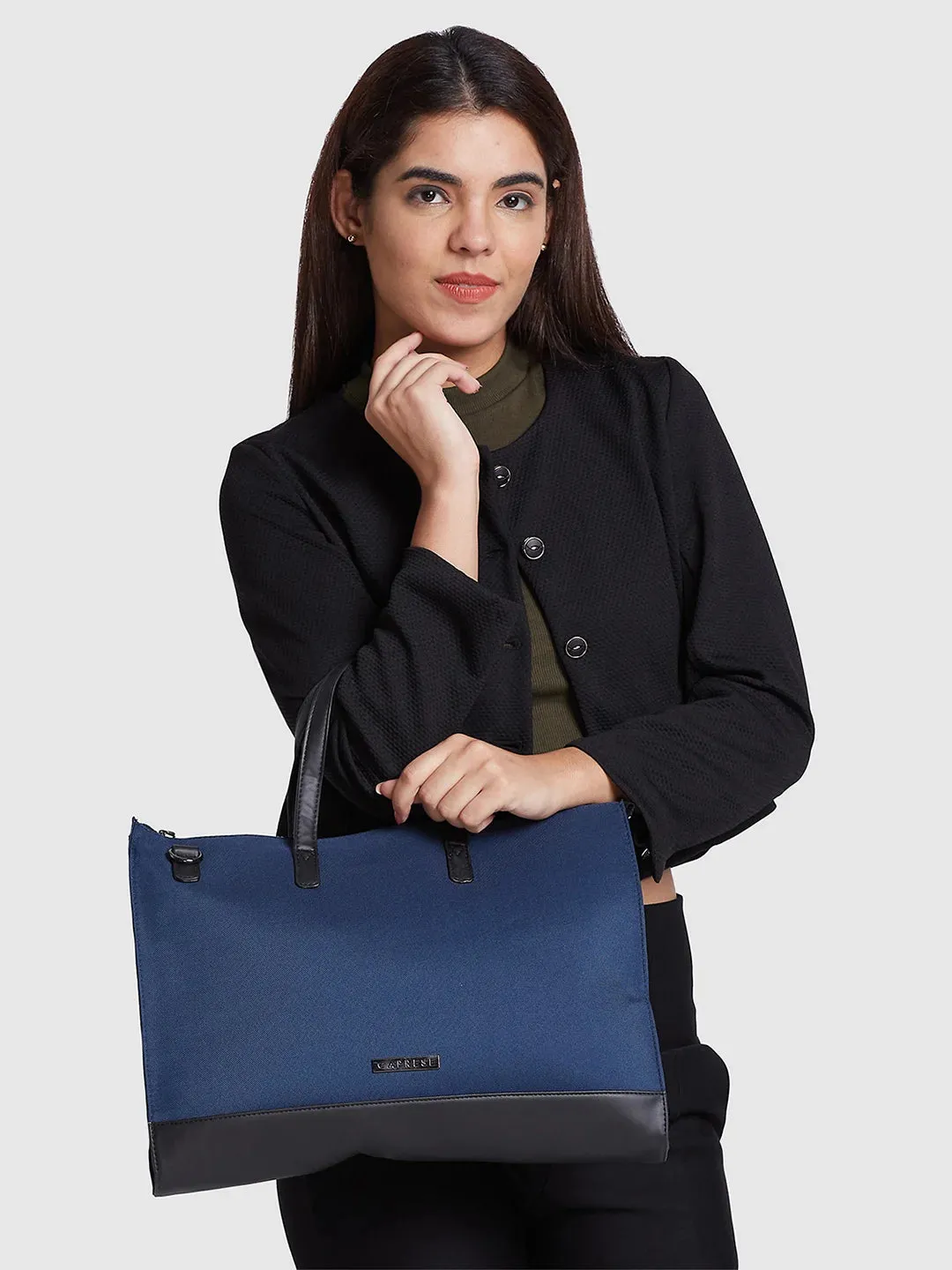Caprese Rogue Laptop Bag Large Navy