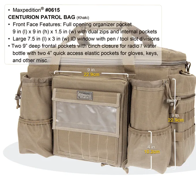 Centurion Patrol Bag