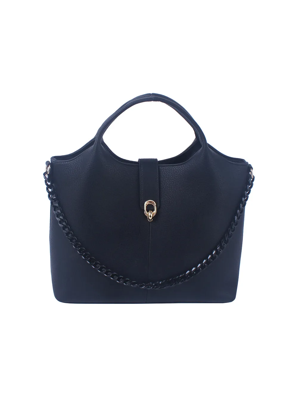 Chain detail tote bag