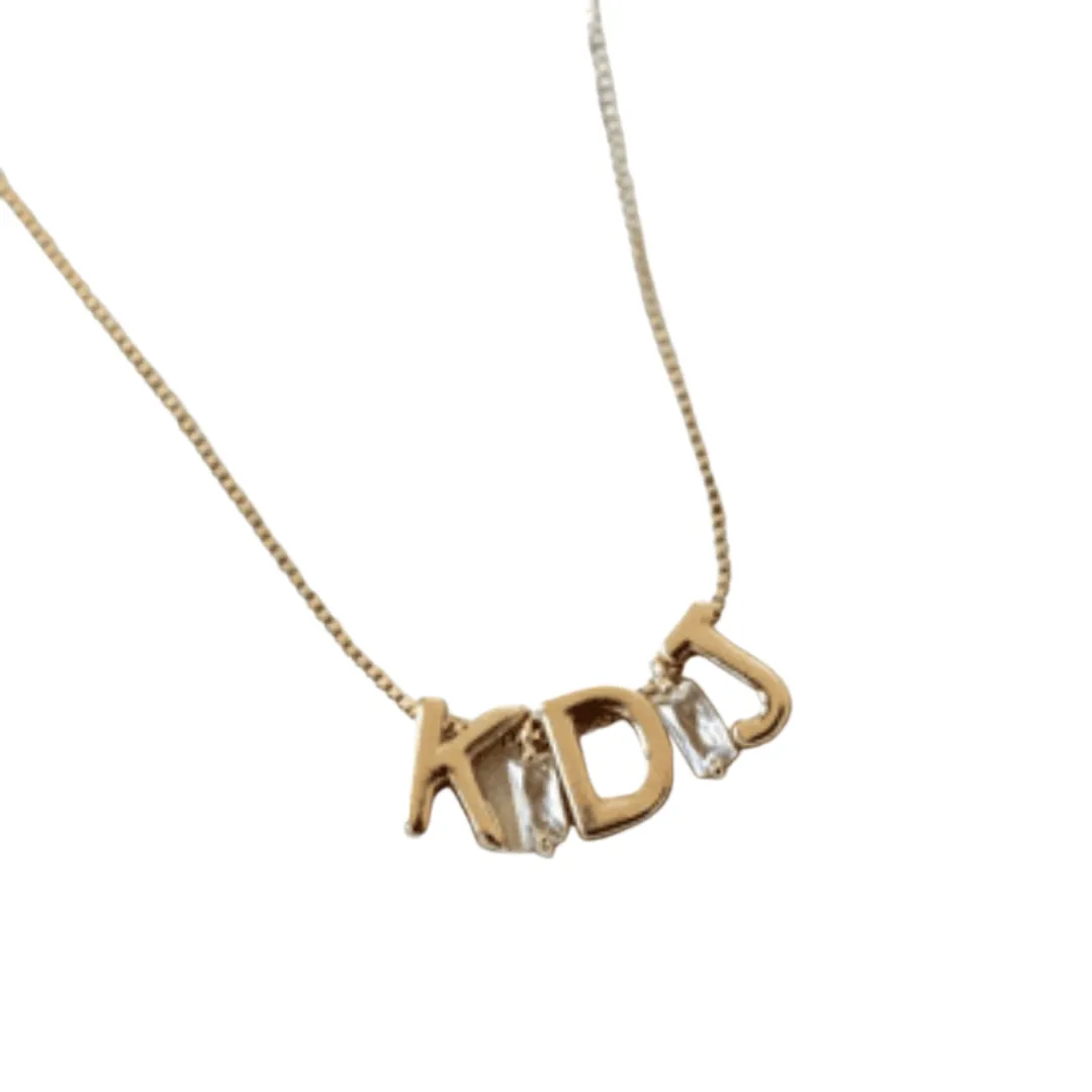Charm Necklace Box Chain