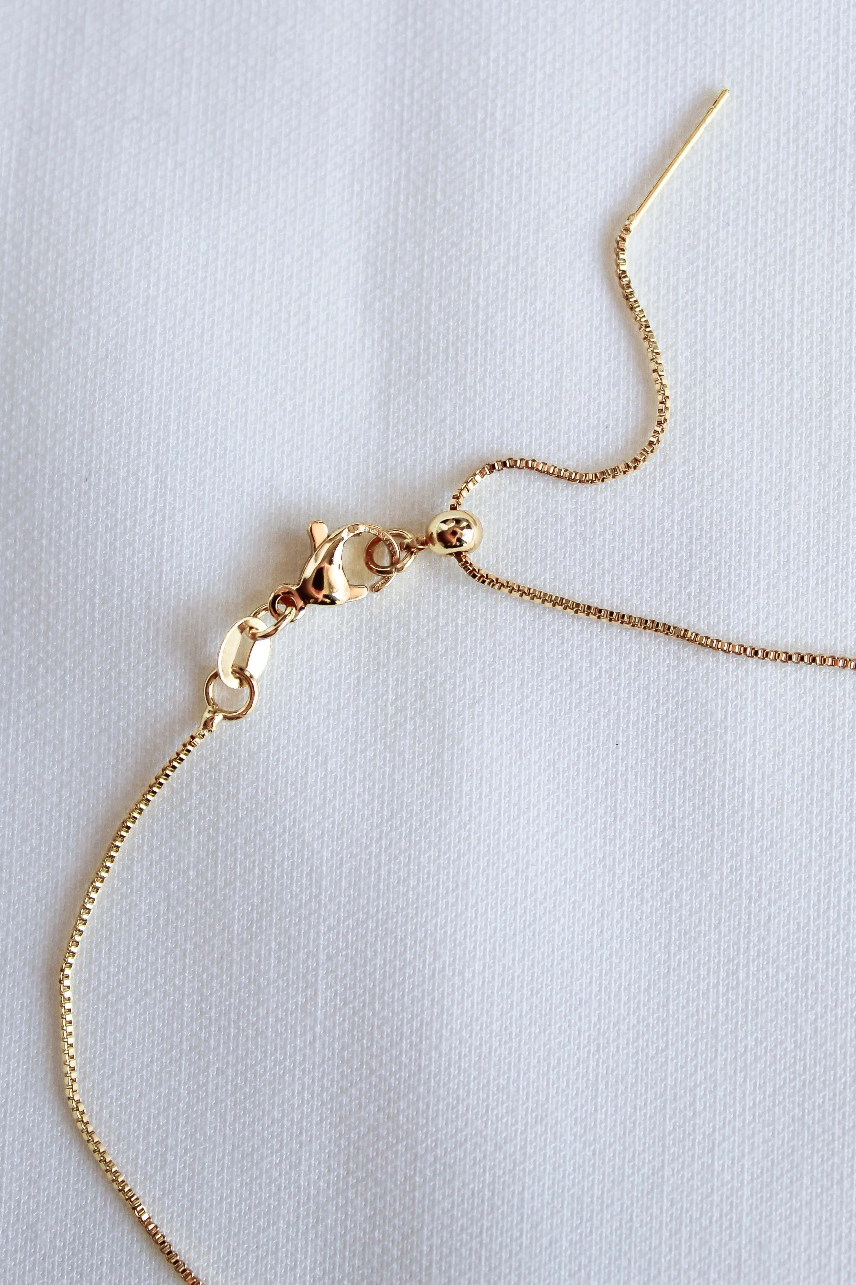Charm Necklace Box Chain
