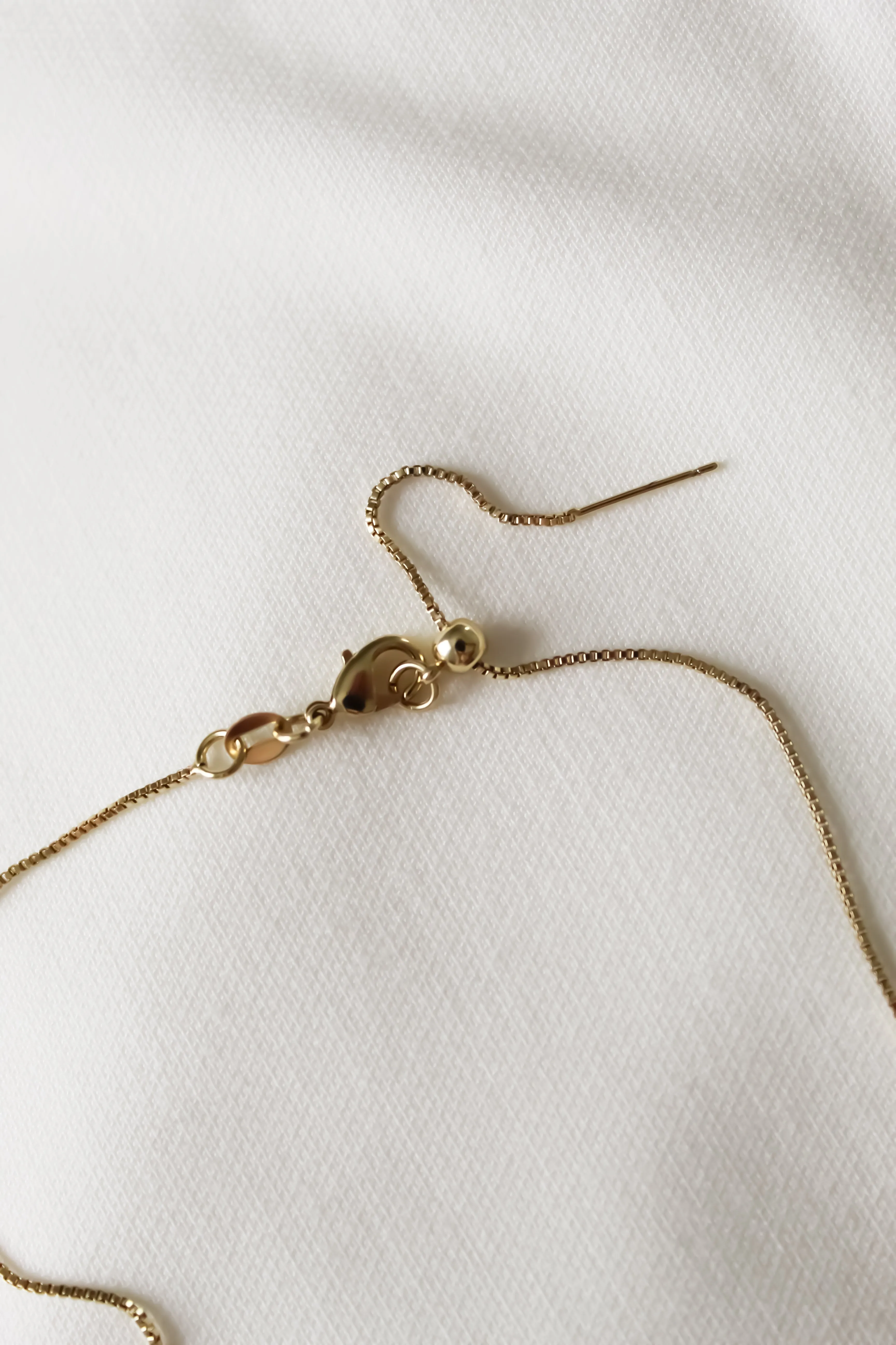 Charm Necklace Box Chain