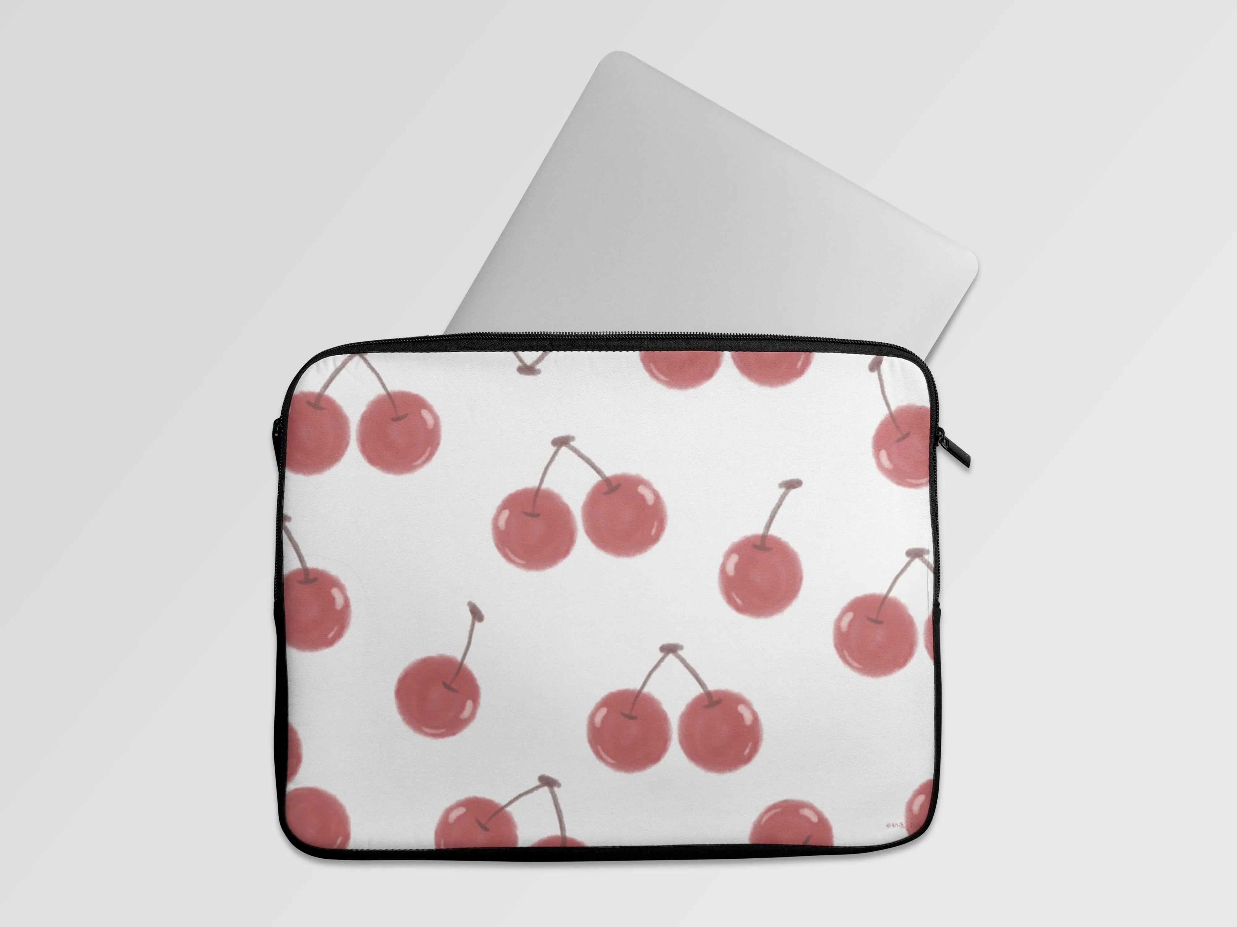 Cherries Abstract Laptop Sleeve Bag