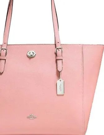 Coach Laptop Tote in Crossgrain Leather