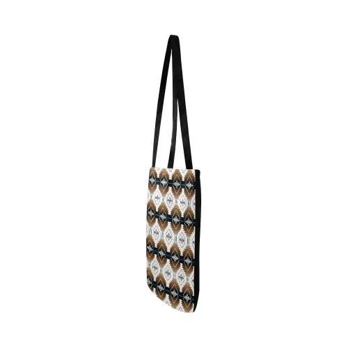 Cofitichequi White Reusable Shopping Bag (Two sides)