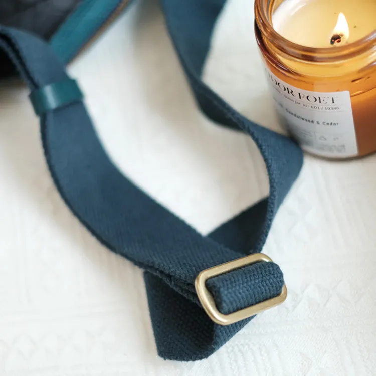Cool Black Leather Chest Sling Bags For Women