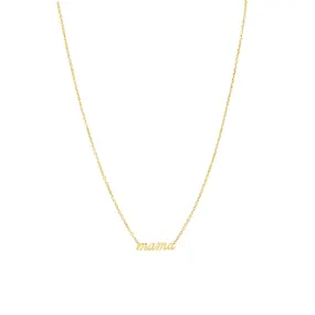 Cursive Mama Necklace