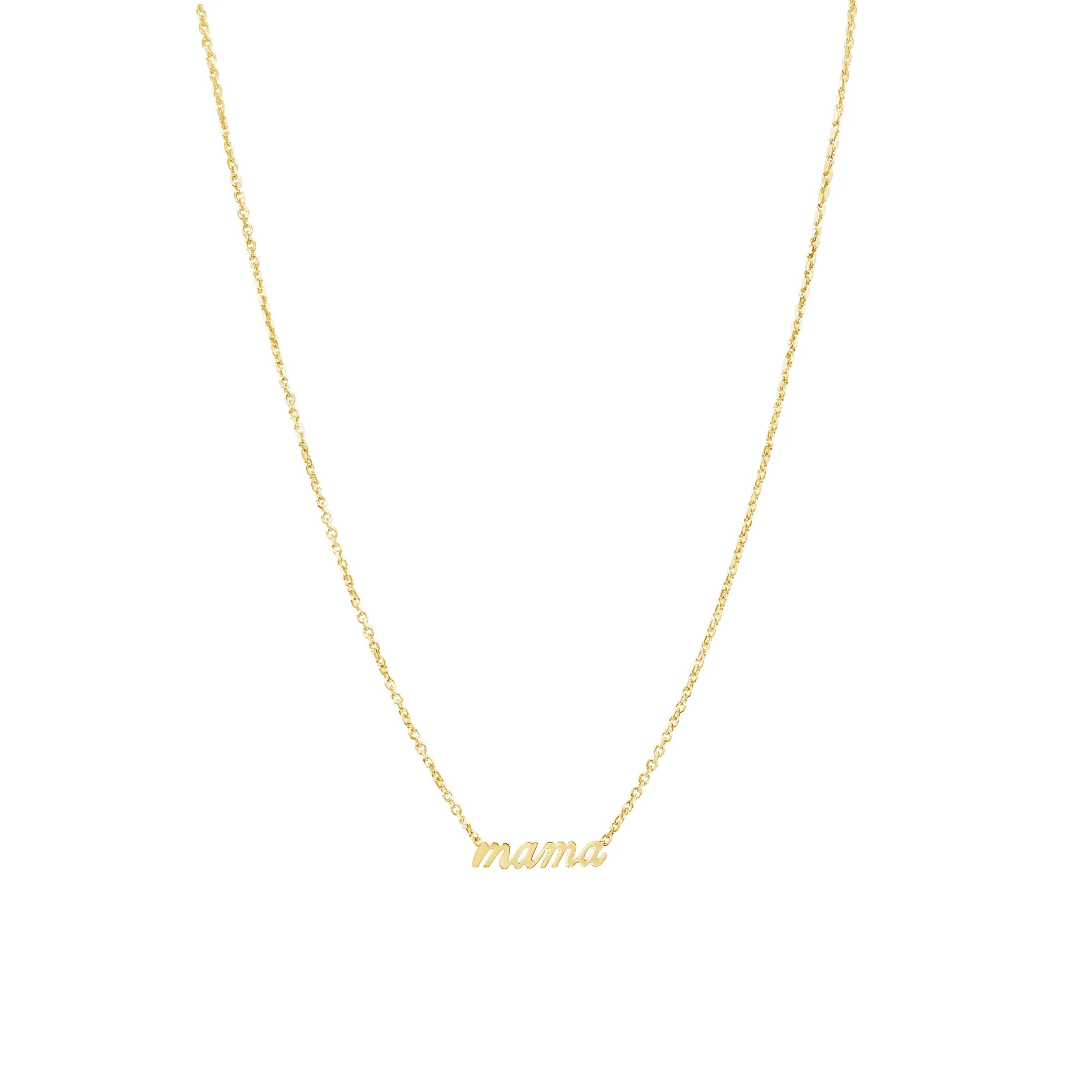 Cursive Mama Necklace