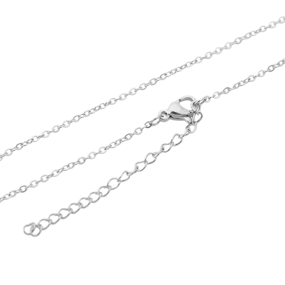 Dainty Open Curb Chain Necklace