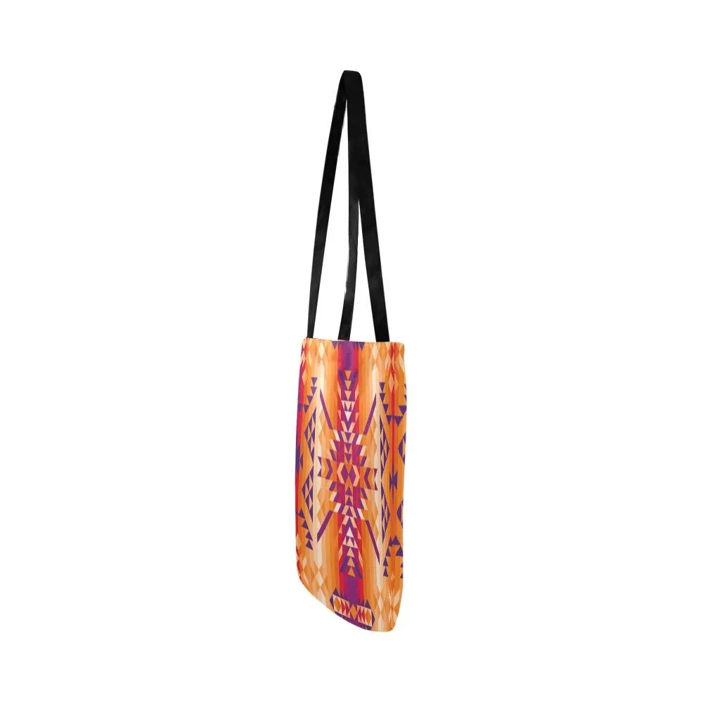 Desert Geo Reusable Shopping Bag (Two sides)