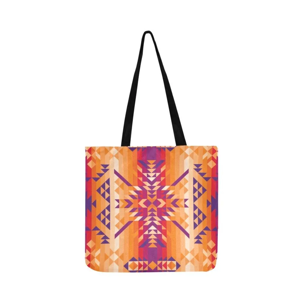 Desert Geo Reusable Shopping Bag (Two sides)