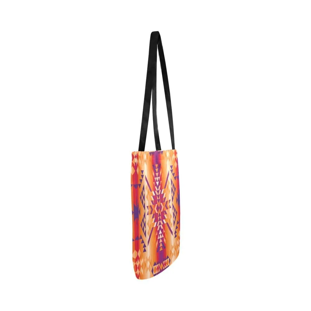Desert Geo Reusable Shopping Bag (Two sides)