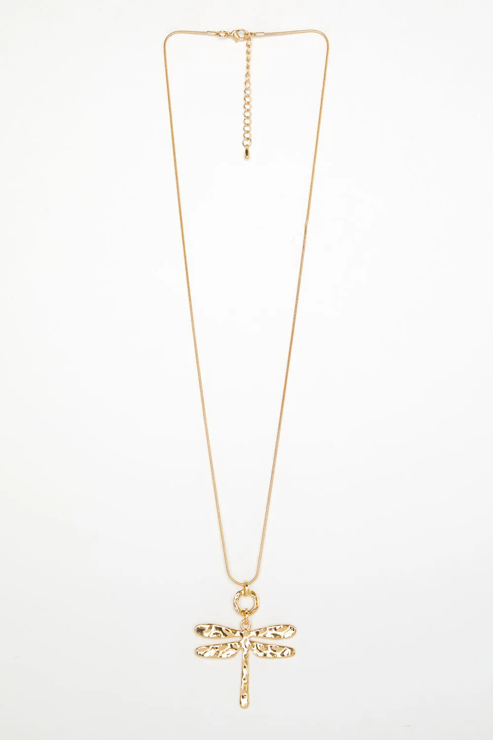 Dragonfly Necklace - Gold