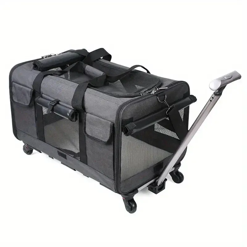 Extra Large Portable Pet Trolley Case