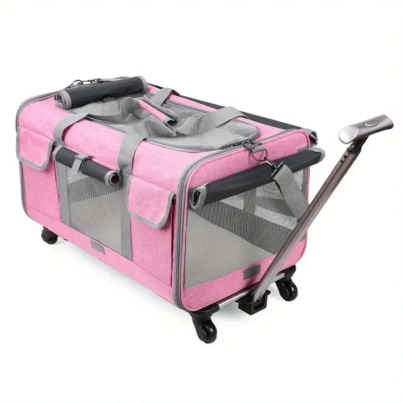 Extra Large Portable Pet Trolley Case
