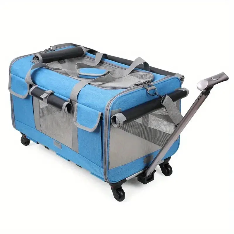 Extra Large Portable Pet Trolley Case