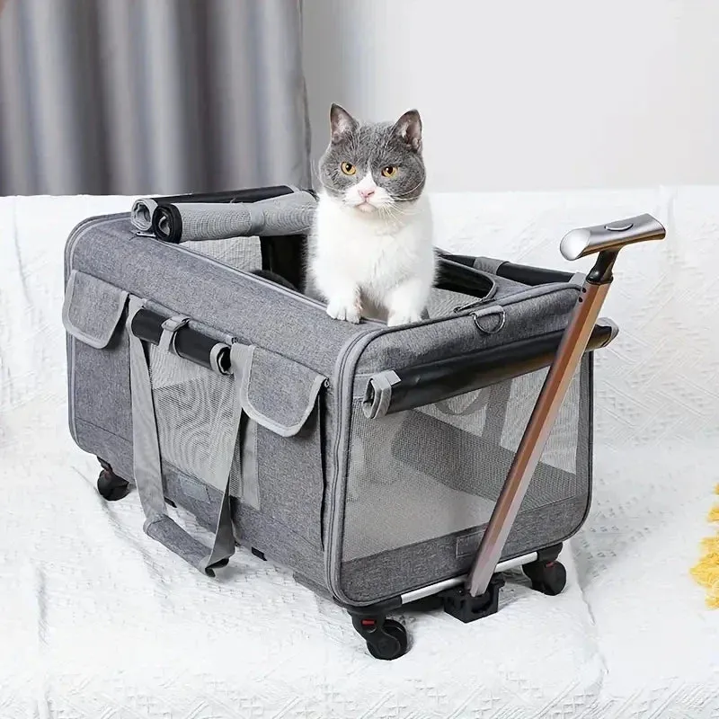 Extra Large Portable Pet Trolley Case