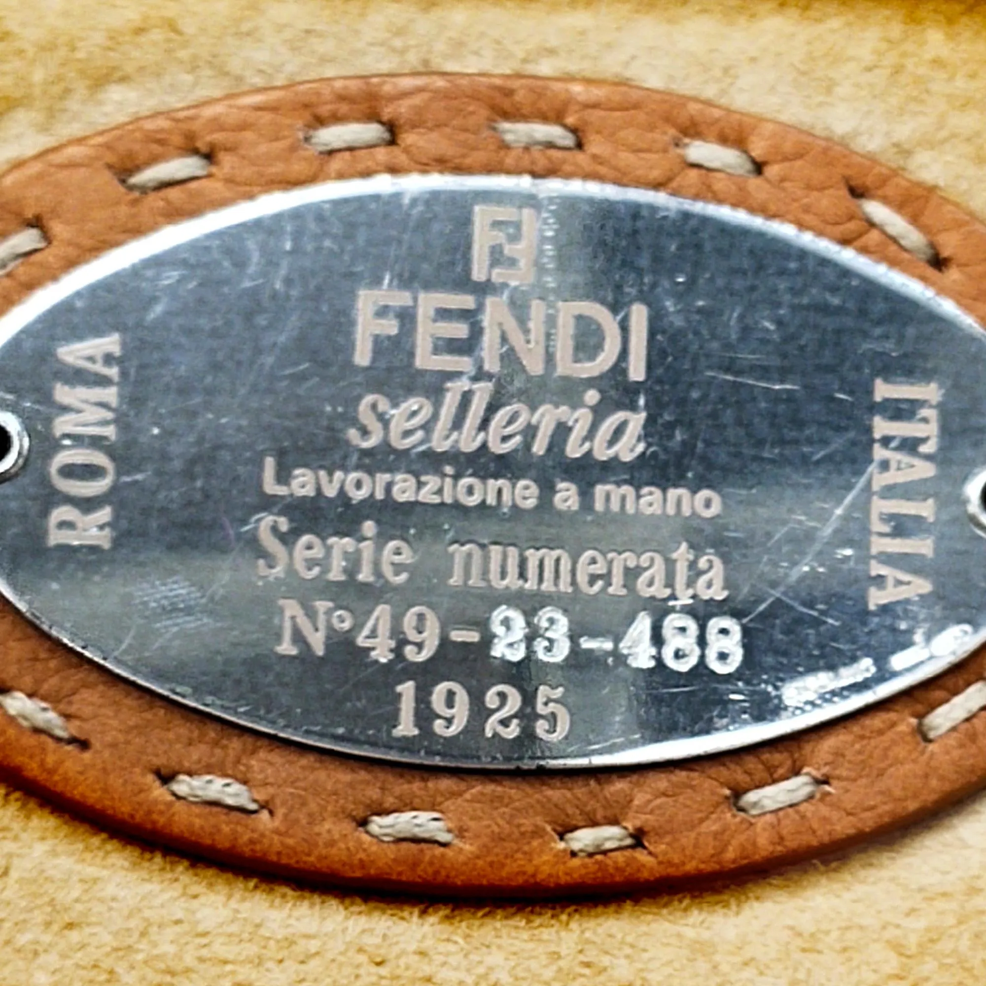Fendi Selleria Adele Frame Handbag (SHG-36829)