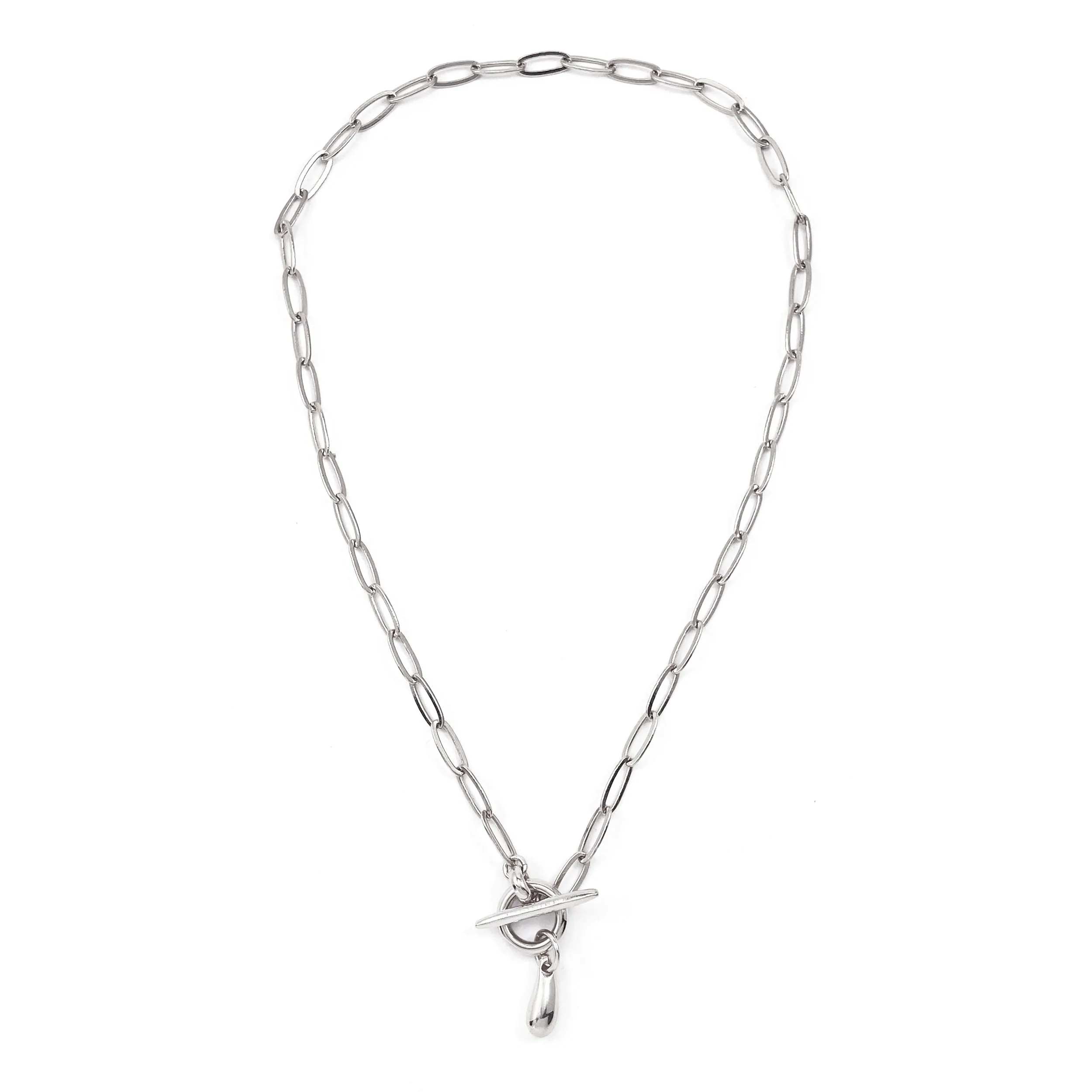 Fine Chainlink Collar - Silver