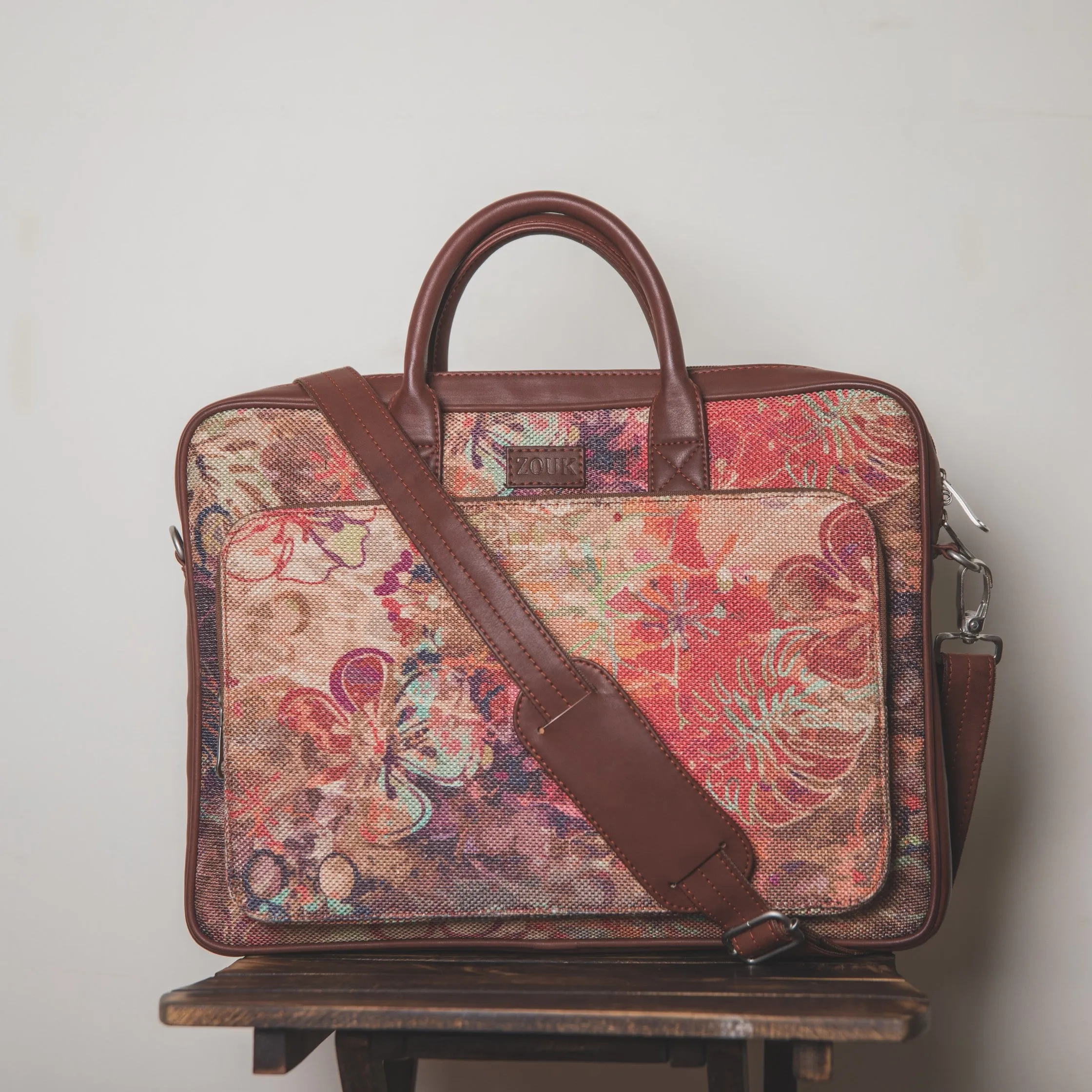 FloLov Combo - Laptop Bag & Chain Wallet