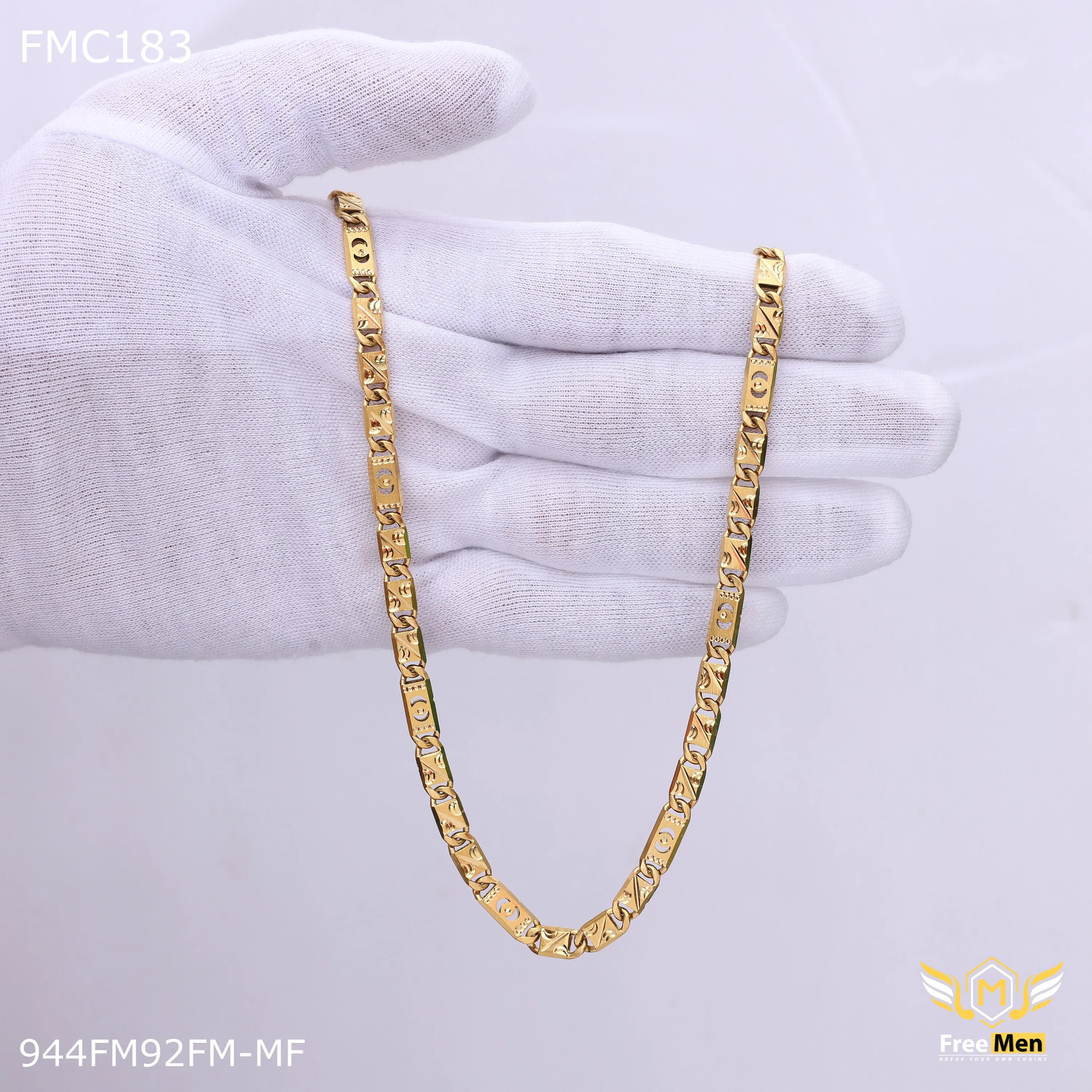 Freemen Beautiful C Nawabi TBO chain for Men - FMC183