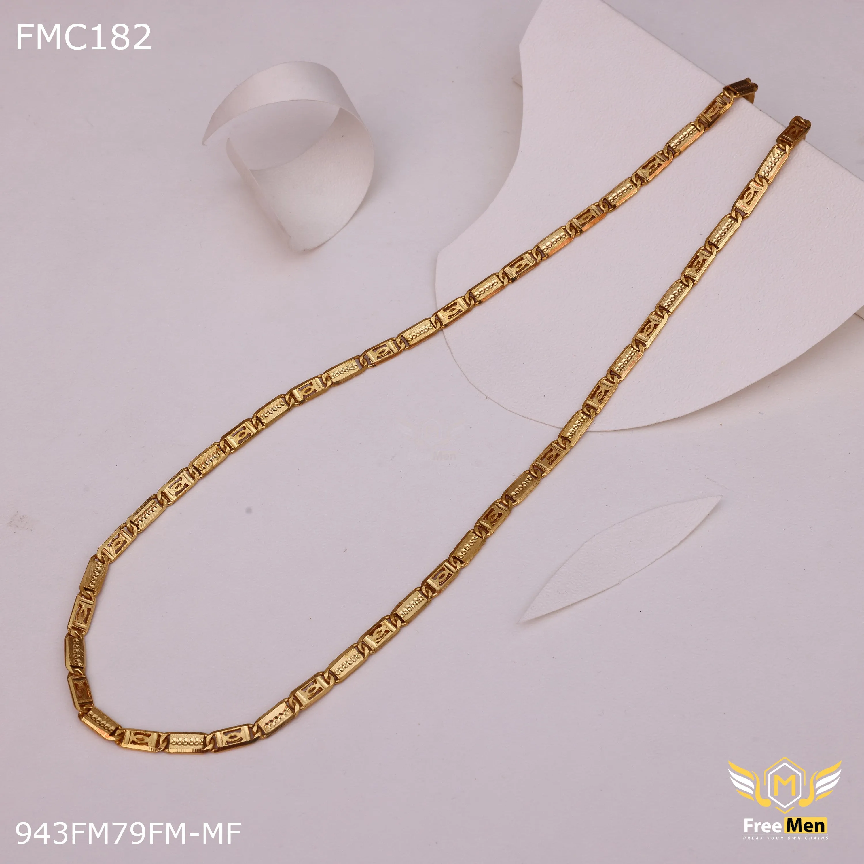 Freemen Beautiful OBO Cutting Chain for Men - FMC182