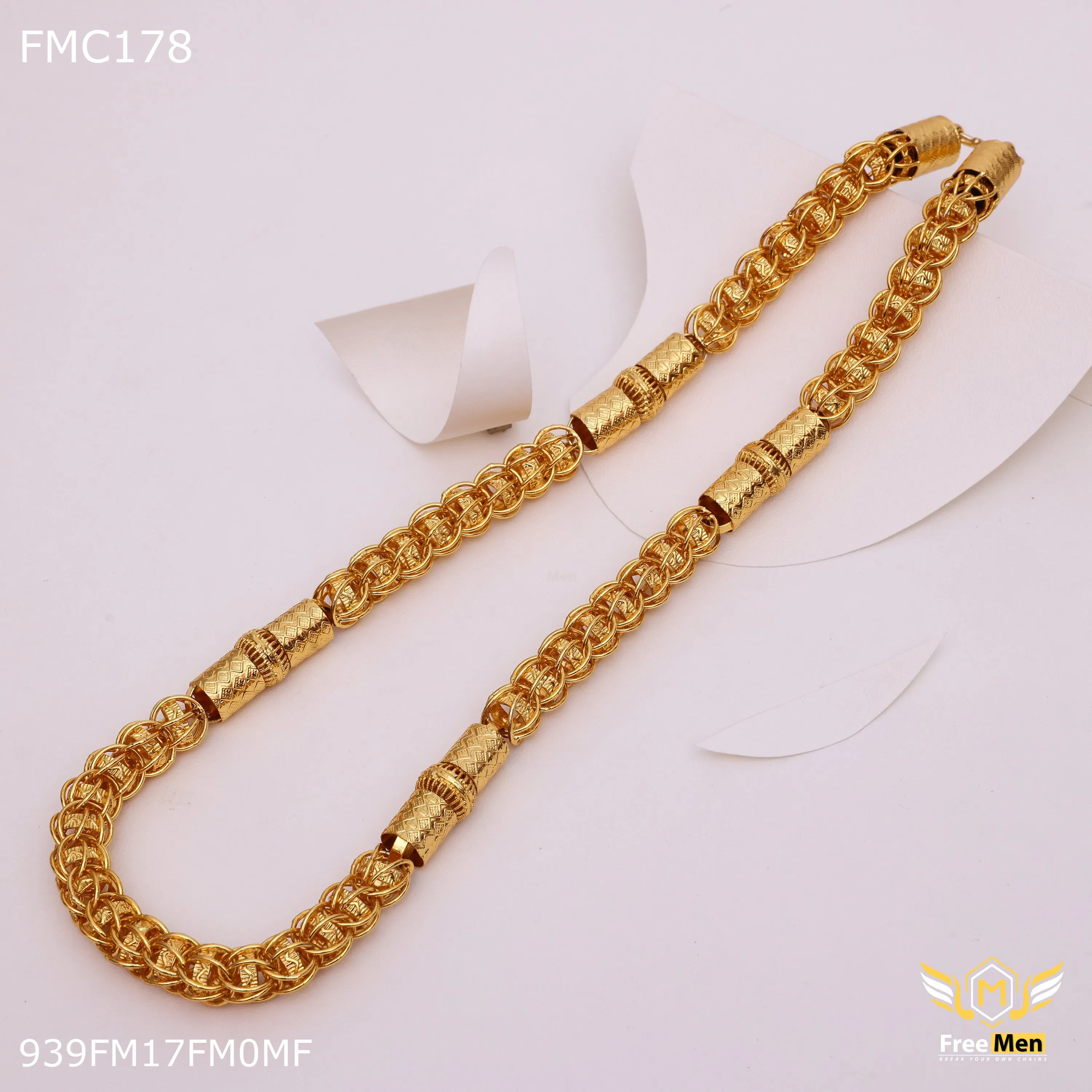 Freemen Heavy Beautiful net Chain for Men - FMC178